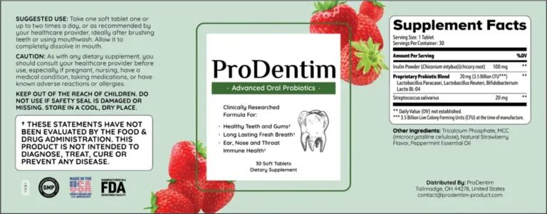 Suplemento ProDentim para saúde bucal e hálito fresco - Banner Oficial